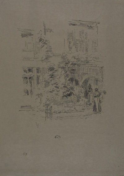 Bahçe Sundurması by James Abbott McNeill Whistler