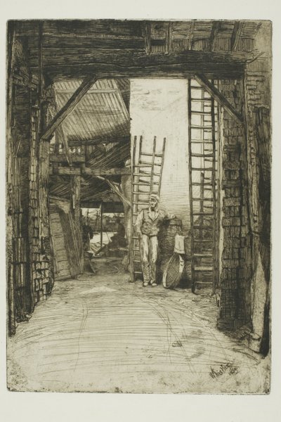 Kireç Yakıcı by James Abbott McNeill Whistler