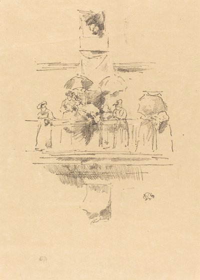 Küçük Balkon by James Abbott McNeill Whistler