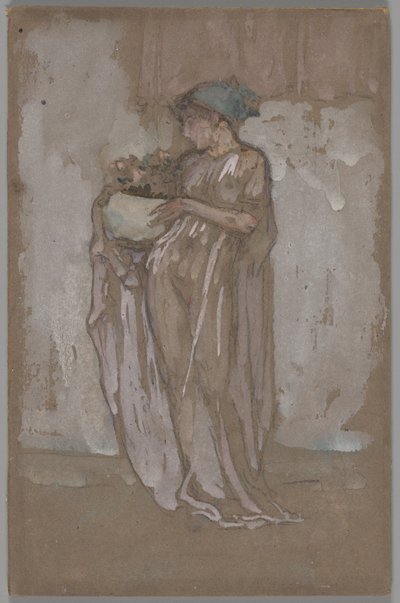 Küçük Mavi Şapka by James Abbott McNeill Whistler
