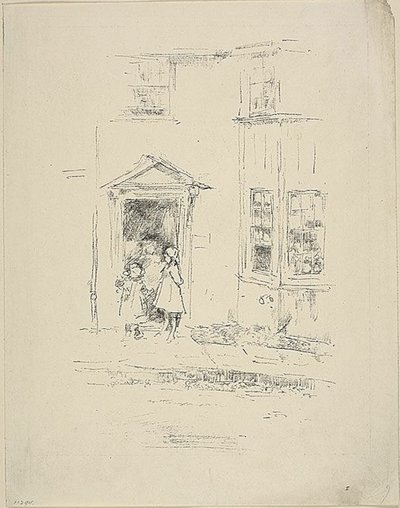 Küçük Kapı, Lyme Regis by James Abbott McNeill Whistler