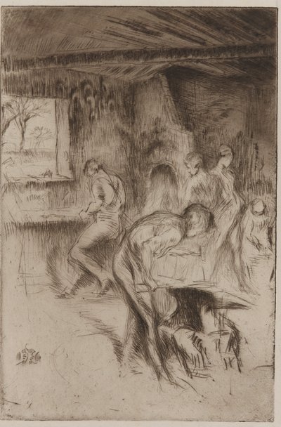 Küçük Demirhane, Liverpool by James Abbott McNeill Whistler