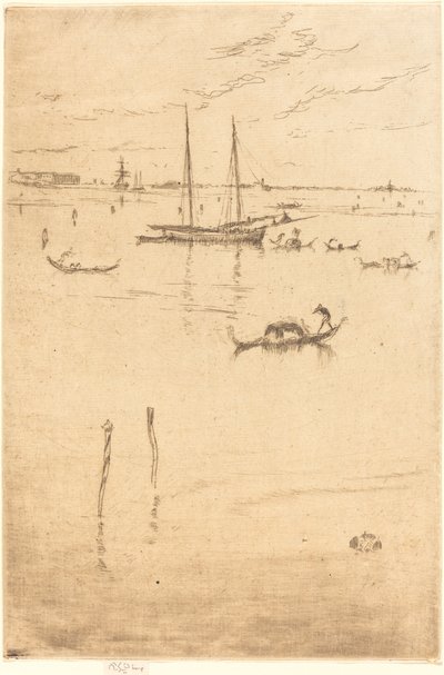 Küçük Lagün by James Abbott McNeill Whistler