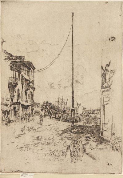 Küçük Direk by James Abbott McNeill Whistler