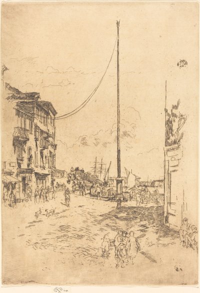 Küçük Direk by James Abbott McNeill Whistler
