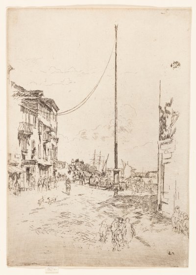 Küçük Direk by James Abbott McNeill Whistler