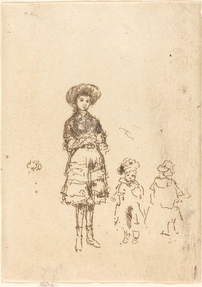 küçük hemşire by James Abbott McNeill Whistler