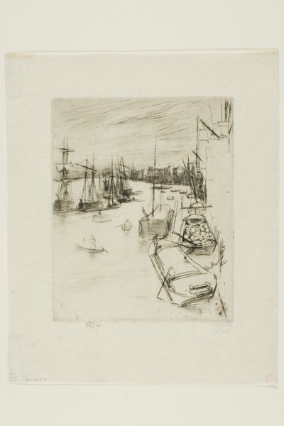 Küçük Rotherhithe by James Abbott McNeill Whistler