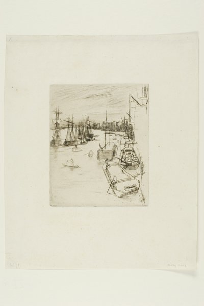 Küçük Rotherhithe by James Abbott McNeill Whistler
