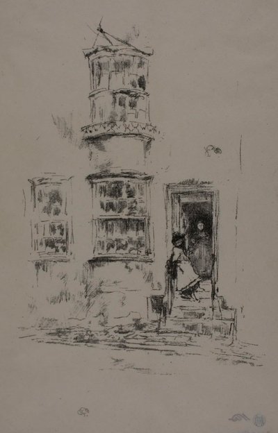 Küçük Adımlar, Lyme Regis by James Abbott McNeill Whistler