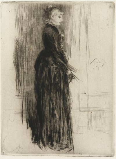 Küçük Kadife Elbise by James Abbott McNeill Whistler