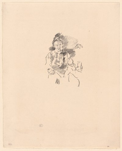 Usta Smith by James Abbott McNeill Whistler