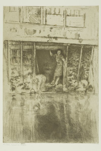 Pierrot by James Abbott McNeill Whistler