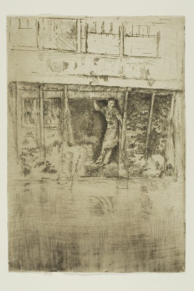 Pierrot by James Abbott McNeill Whistler