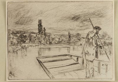 Punt by James Abbott McNeill Whistler