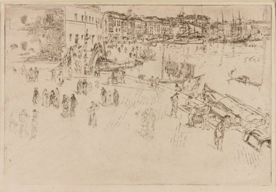 Riva by James Abbott McNeill Whistler