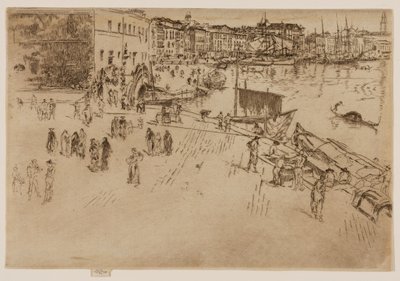 Riva by James Abbott McNeill Whistler