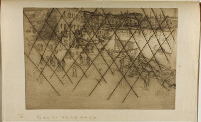 Riva by James Abbott McNeill Whistler