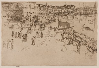 Riva by James Abbott McNeill Whistler