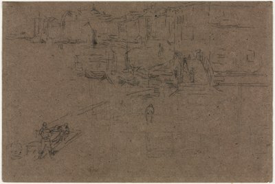 Riva, Venedik by James McNeill Whistler