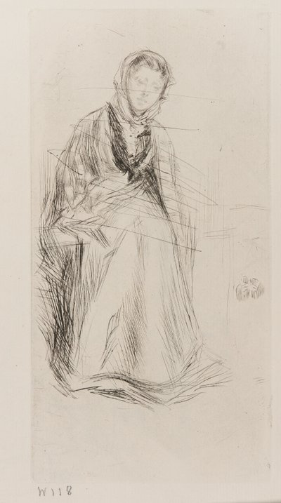 İskoç Dul by James Abbott McNeill Whistler