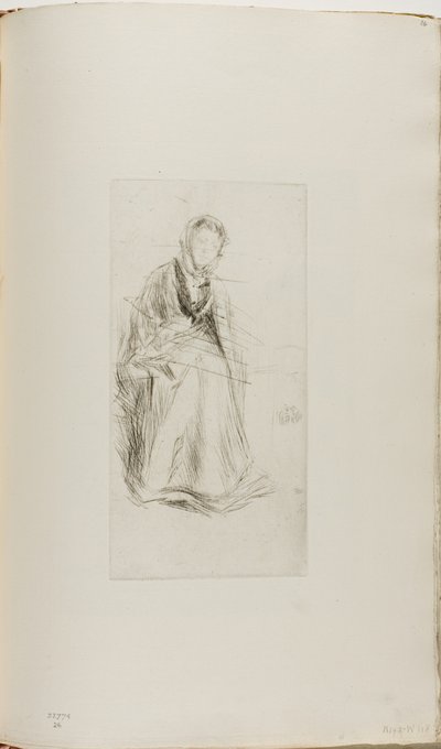 İskoç Dul by James Abbott McNeill Whistler