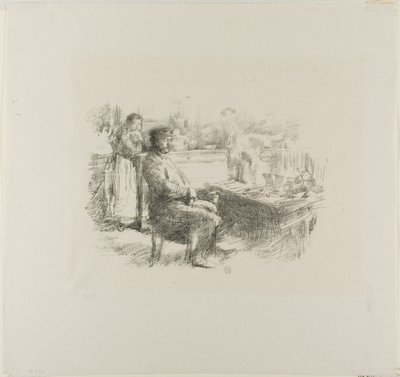kunduracı by James Abbott McNeill Whistler