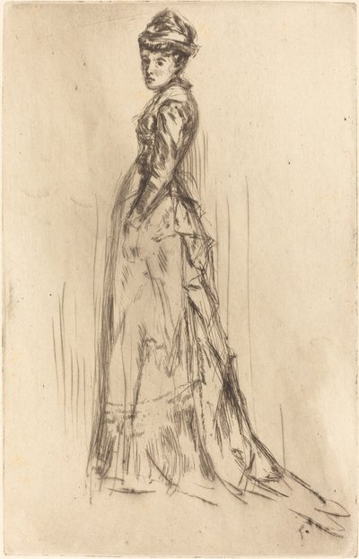 İpek Elbise by James Abbott McNeill Whistler