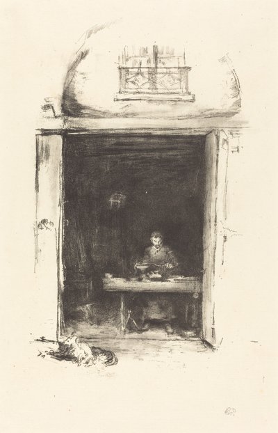 Smith, Passage du Dragon by James Abbott McNeill Whistler