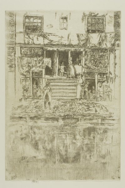 Adımlar, Amsterdam by James Abbott McNeill Whistler