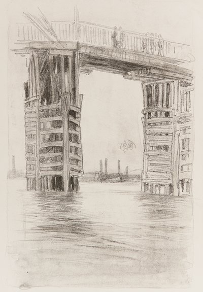 Uzun Köprü by James Abbott McNeill Whistler
