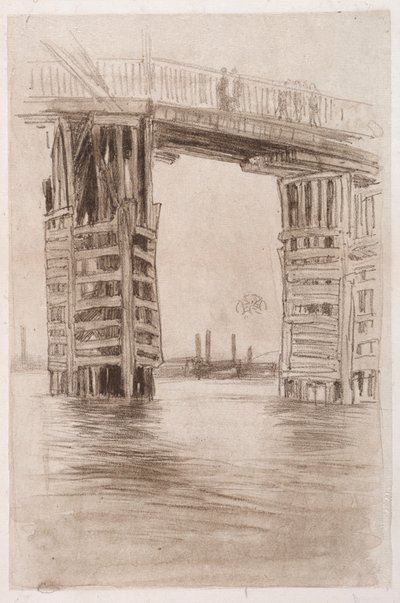 Uzun Köprü by James McNeill Whistler