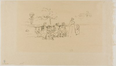 Teras, Lüksemburg by James Abbott McNeill Whistler
