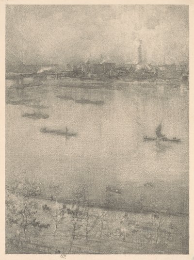 Thames by James Abbott McNeill Whistler