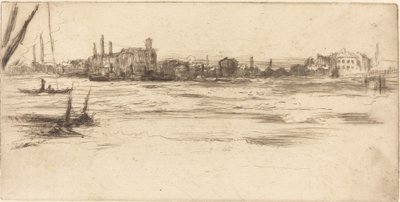 Sorunlu Thames by James Abbott McNeill Whistler