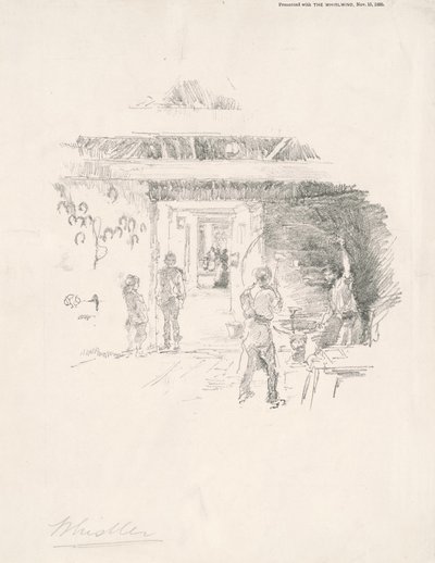 lastik ustası by James Abbott McNeill Whistler