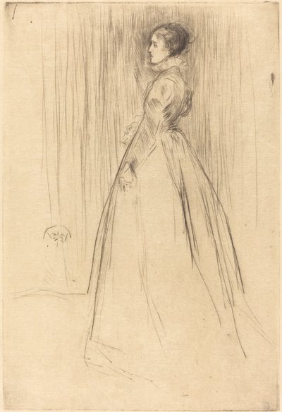 Kadife Elbise by James Abbott McNeill Whistler
