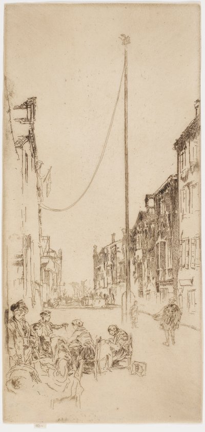 Venedik direği by James Abbott McNeill Whistler