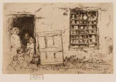 Köy Tatlı Dükkanı by James Abbott McNeill Whistler