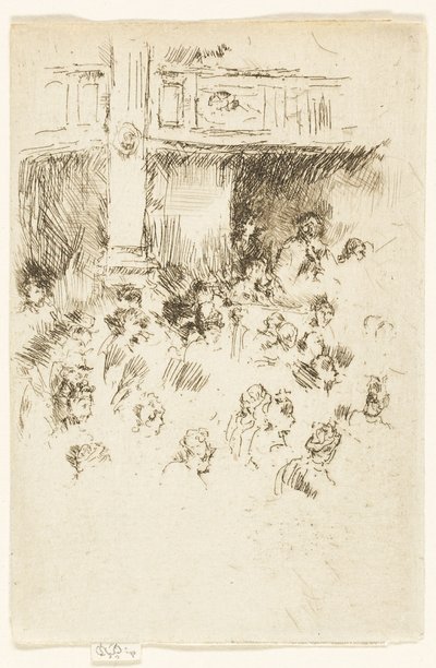 Tiyatro, Loches by James Abbott McNeill Whistler