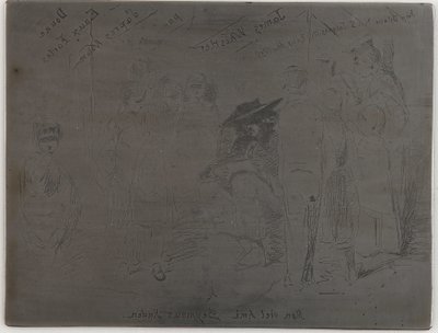 Fransız Setine Başlık by James Abbott McNeill Whistler