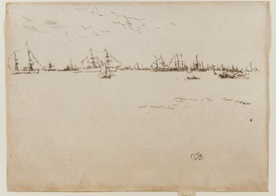 birlik gemileri by James Abbott McNeill Whistler