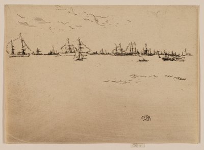 birlik gemileri by James Abbott McNeill Whistler