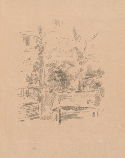 Bahçede bire bir by James Abbott McNeill Whistler