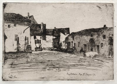 Doğadan On İki Gravür:  Ciğerdun by James McNeill Whistler