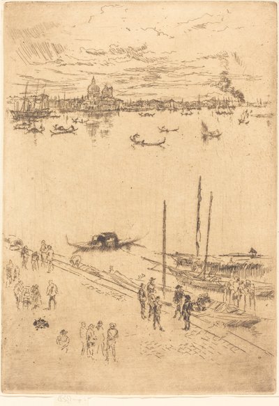 Dikey Venedik by James Abbott McNeill Whistler