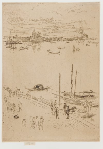 Dikey Venedik by James Abbott McNeill Whistler
