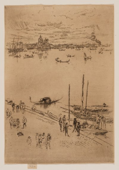 Dikey Venedik by James Abbott McNeill Whistler