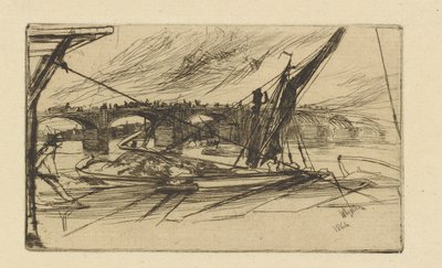 Opel Köprüsü by James Abbott McNeill Whistler