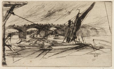 Opel Köprüsü by James Abbott McNeill Whistler